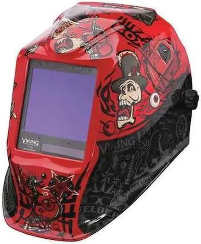 Alt view image 6 of 6 - Lincoln Electric K3101-3 Viking 3350 Auto Darkening Welding Helmet, Mojo