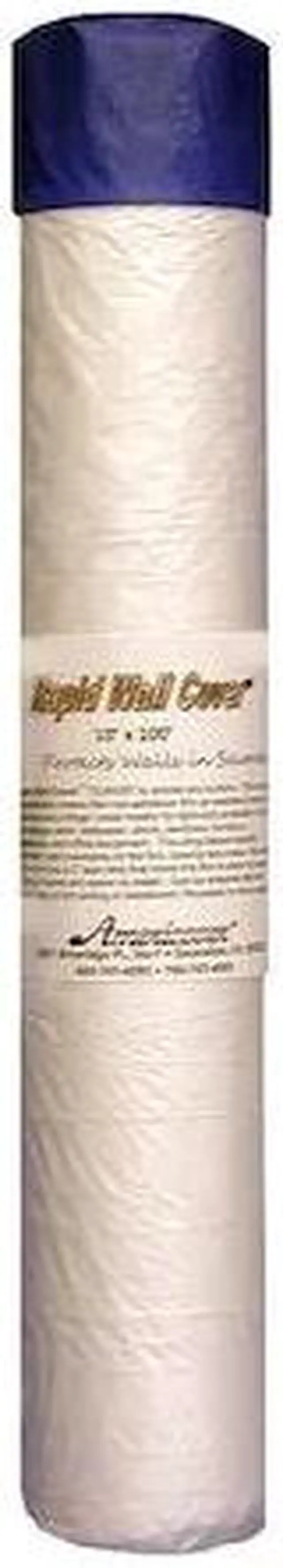 Main image of AMERICOVER RWC10 Static Film,Painters Tape Edge,10x100 ft