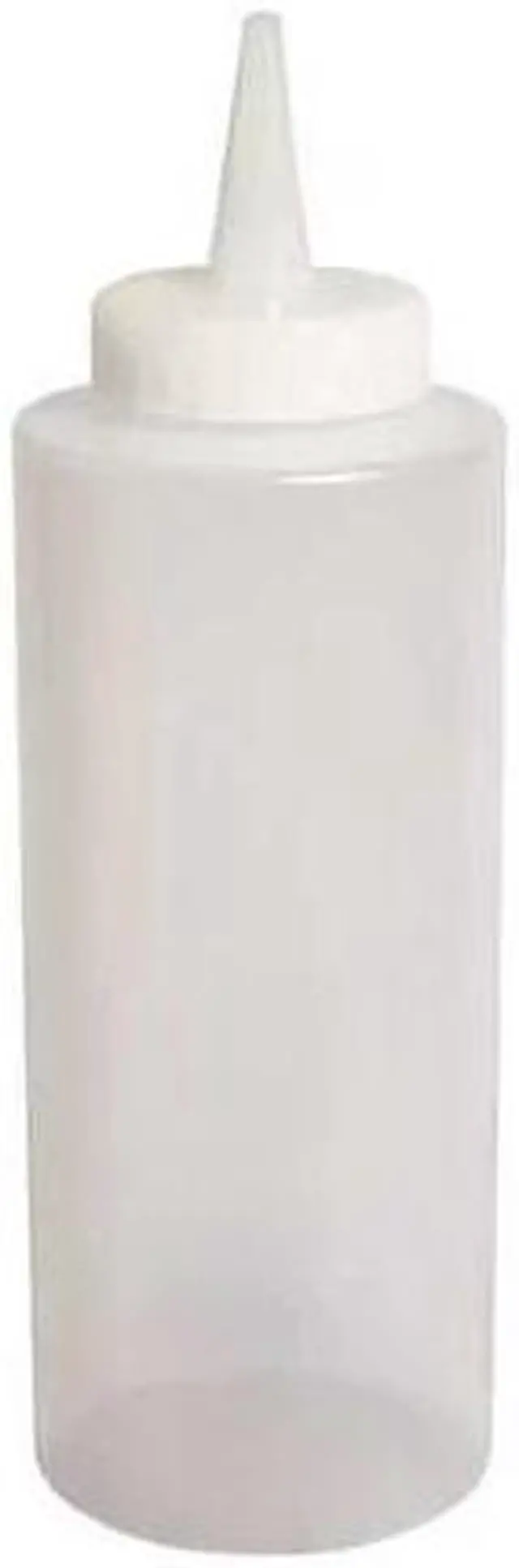 Alt view image 2 of 2 - CRESTWARE SB12C Squeeze Bottle,Clear,12 oz.,PK12