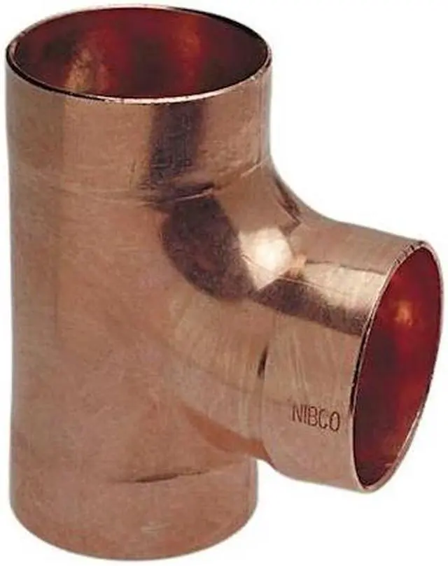 Alt view image 2 of 2 - NIBCO 911RR 2X11/2X2 2" x 1-1/2" x 2" NOM C Copper DWV Reducing Tee