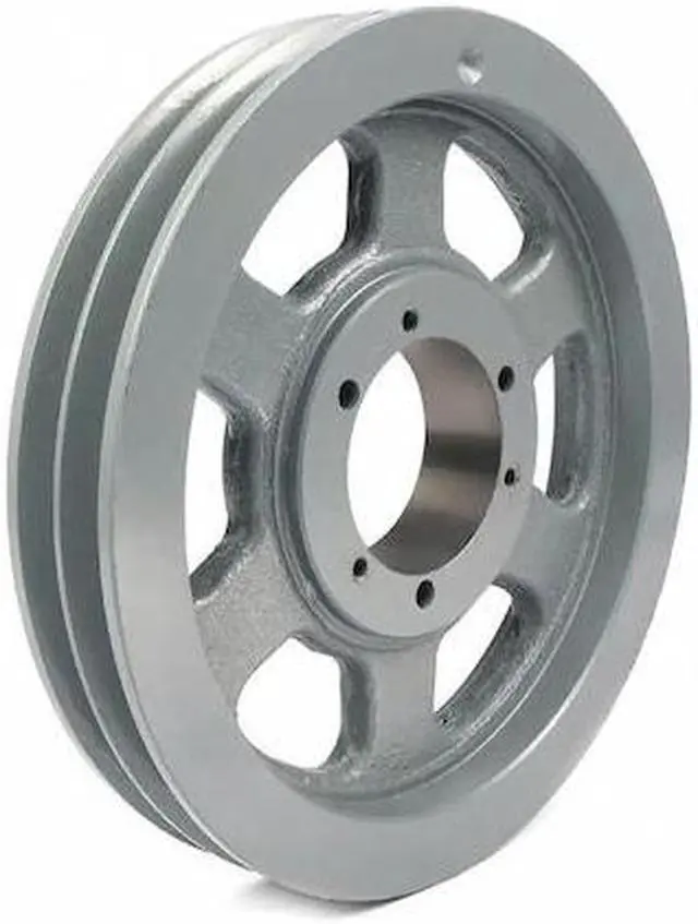 Alt view image 2 of 2 - ZORO SELECT 5V1032 1/2 in to 2-1/2 in Quick Detachable Bushed Bore 2 Groove