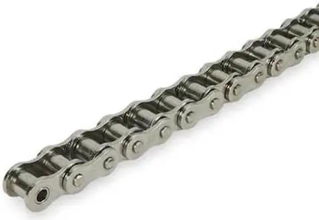 Main image of DAYTON 2YDZ4 Roller Chain,Riveted,60NP ANSI,10 ft.