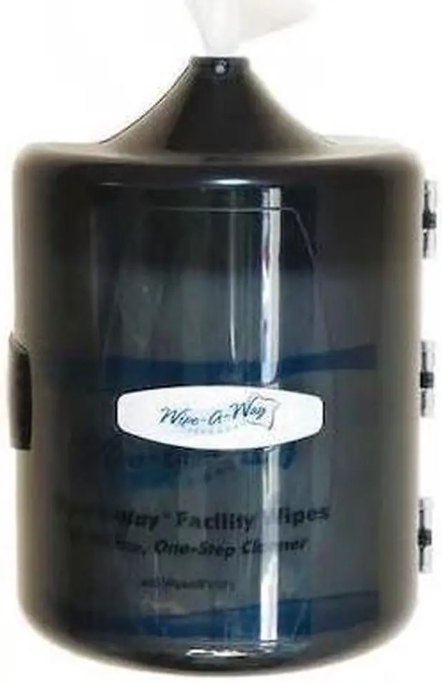 Main image of WIPE-A-WAY WA-FAC-DISP Wipe-A-Way Center Pull Dispenser, Black