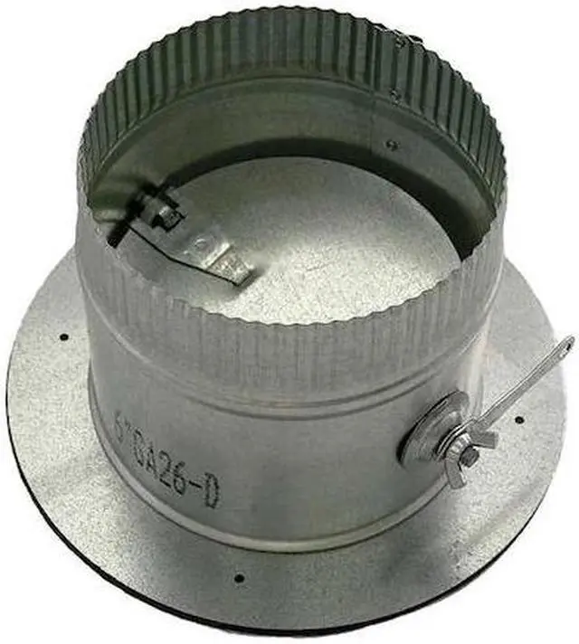 Main image of GREENSEAM GR6POCR6GA26D Duct Collar w/Damper 8 in W, 6 in H
