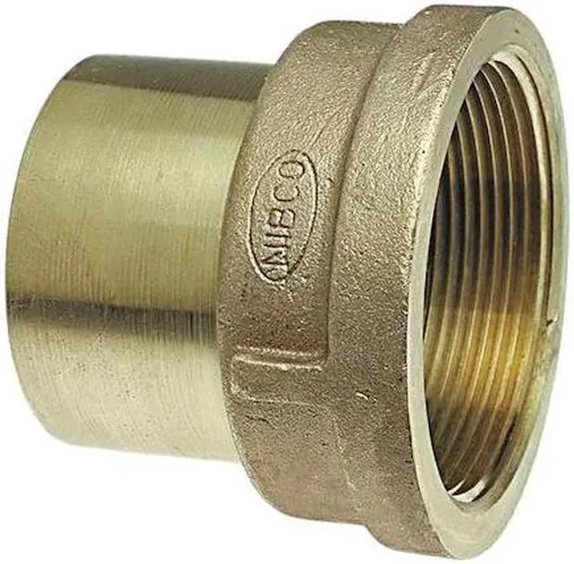 Alt view image 3 of 3 - NIBCO 7032RLF-3412 Adapter,Low Lead Cast Bronze,C x FNPT