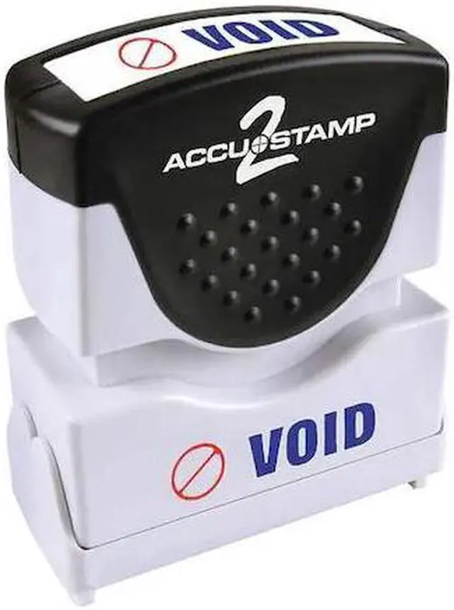 Alt view image 2 of 2 - COSCO 038925 ACCU-STAMP 2 Shutter VOID 2 Color