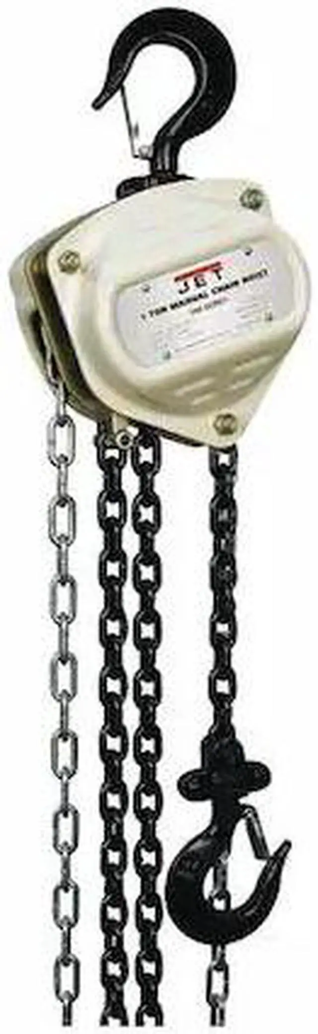 Main image of JET S90-100-10 Hand Chain Hoist With 10ft Lift, 1-Ton