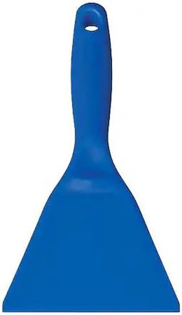 Main image of REMCO 69623 Large Hand Scraper,Blue,4x9-3/4 In.