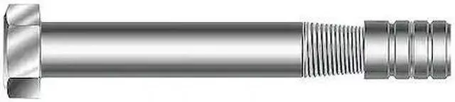 Main image of MKT FASTENING 3441000 Taper Bolt Removable Anchor Bolt, 5/8 in Dia, 4-1/2" L,
