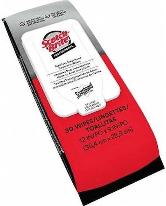 Main image of SCOTCH-BRITE 36397 Kitchen CleanerDegreaserWipes,12x9",30ct