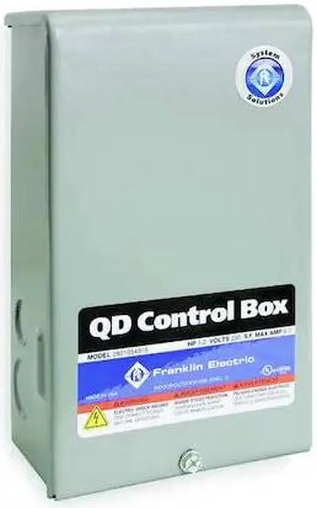 Alt view image 3 of 3 - FRANKLIN ELECTRIC 558831 Control Box,1HP,230V,1Phase