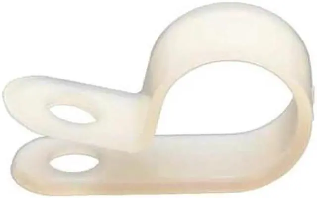 Alt view image 2 of 3 - Cable Clamp, 1 In, White, Pk 100