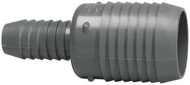 Main image of ZORO SELECT 1429-168 PVC Coupling, Insert, 1 1/4 in x 1 in Pipe Size