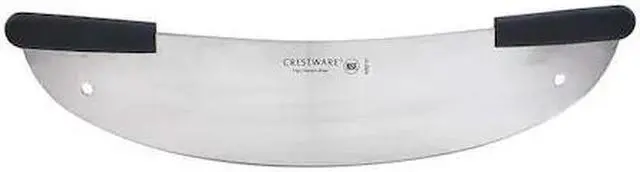 Alt view image 2 of 2 - Crestware Stainless Steel Pizza Rocker Knife   KN210