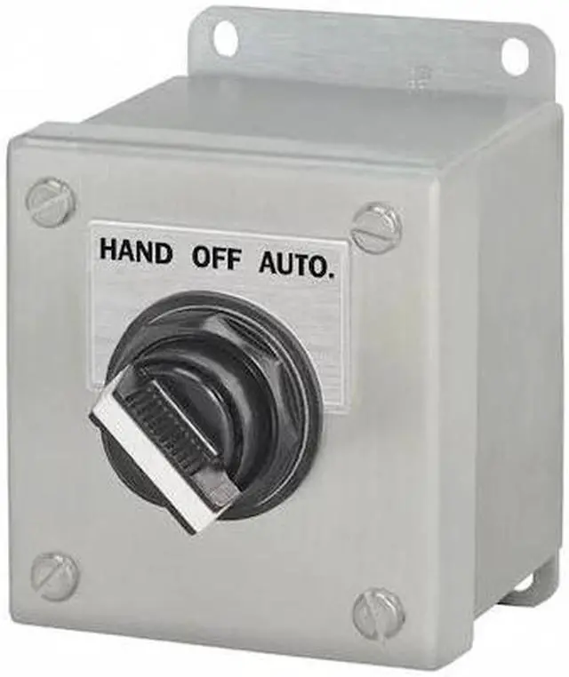 Main image of SIEMENS 52C156S Selctr Swtch Cntrl Station,Hand/Off/Auto