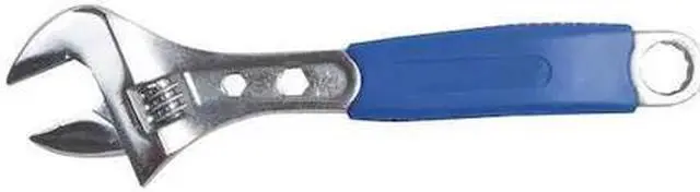 Alt view image 2 of 2 - WESTWARD 1NYC7 Adj. Wrench,6",15/16" Cap.,Chrome