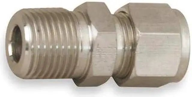 Main image of PARKER 4MSC6N-316 3/8" x 1/4" A-LOK x MNPT SS Male Connector