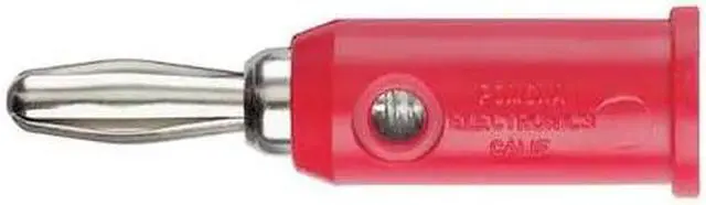 Main image of POMONA 1325-0 Banana Plug,30VAC/60VDC,Black,PK10