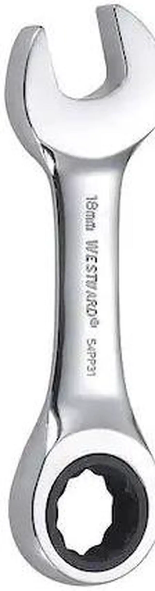 Main image of WESTWARD 54PP31 Wrench, Combination/Stubby, Metric, 18mm
