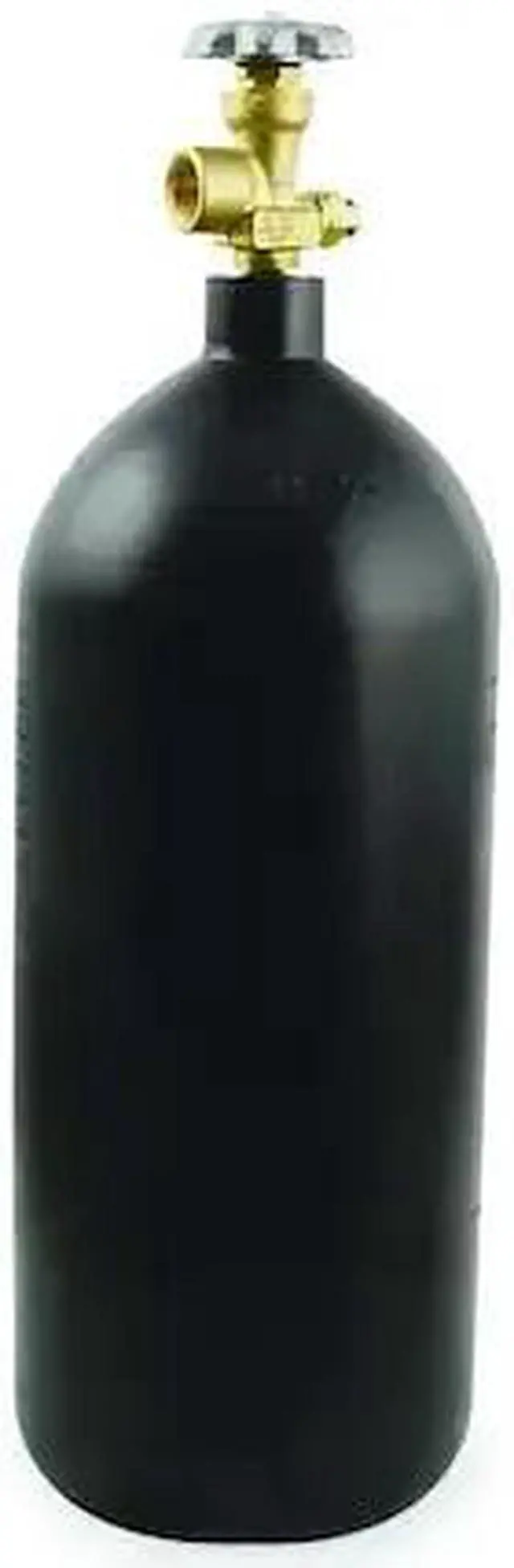 Main image of UNIWELD N40 Empty Fuel Cylinder, Nitrogen, 40 cu ft, CGA 580, 22.5 in H
