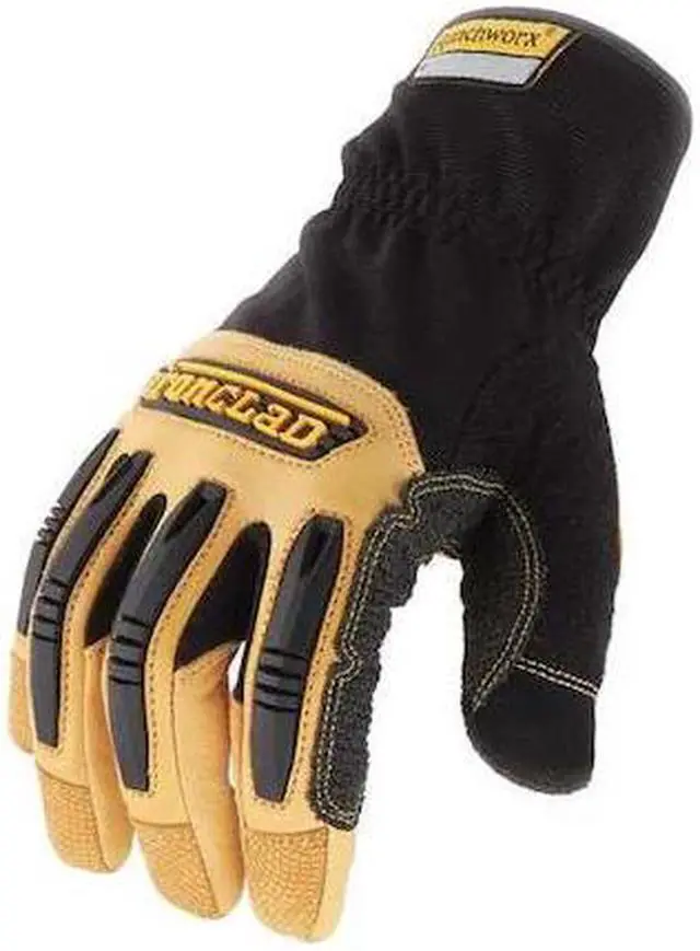 Alt view image 3 of 5 - IRONCLAD PERFORMANCE WEAR RWG2-03-M Ranchworx(R) Mechanics Gloves, Goatskin