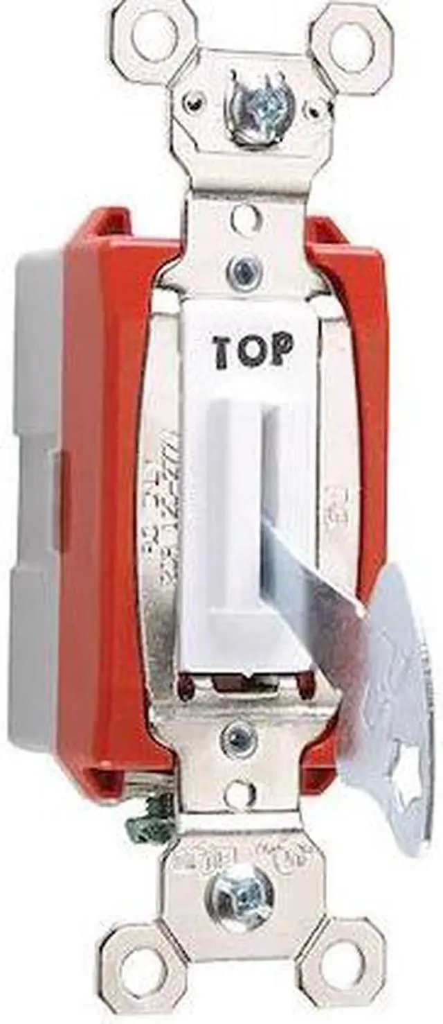 Main image of LEGRAND PS20AC1WL Wall Switch,1-Pole Switch Type,20A