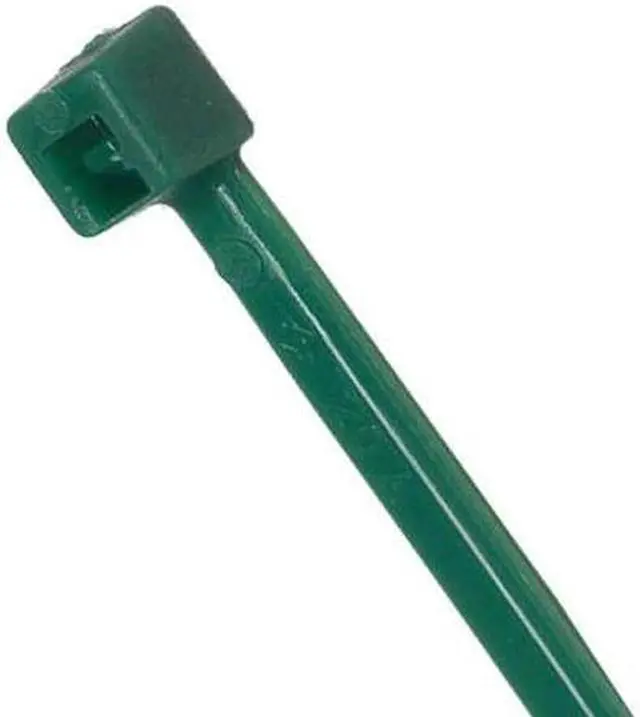 Main image of POWER FIRST 36J223 Cable Tie, 8 in L, 1-15/16 in Max Bundle Dia., Green, Nylon