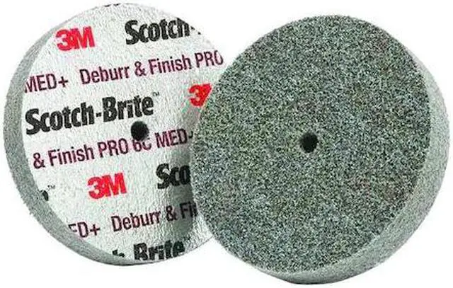 Main image of 3M DP-UW Scotch-Brite(TM) Unitized Wheel,Gray,3/4in.W,3in.dia.