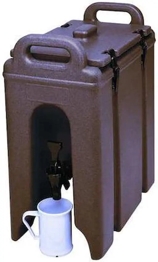 Alt view image 2 of 2 - CAMBRO EA250LCD131 Beverage Container,16 1/2x 9x 18,Brown