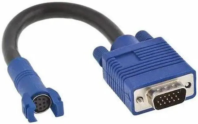 Alt view image 2 of 2 - HUBBELL PREMISE WIRING 15MP6P1 VGA Connector,15-Pin to 8-Pin,Blue