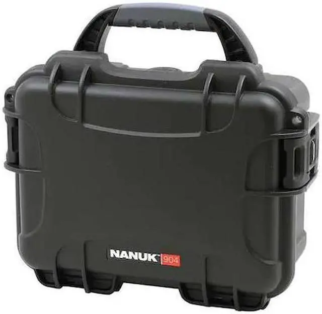 Alt view image 2 of 3 - NANUK CASES 904-0001 Black Protective Case, 10.2"L x 7.9"W x 4-1/2"D