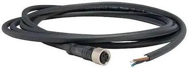 Alt view image 2 of 2 - TELEMECANIQUE SENSORS XZCP0941L5 Cordset,16.4 ft.,Black,250VAC/300VDC