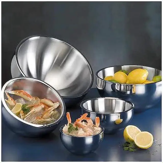 Alt view image 2 of 2 - American Metalcraft AB8 Bowls 7.875" Length x 7.875" Width Silver