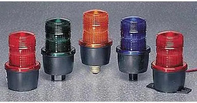 Main image of Low Profile Warning Light, Strobe, Blue