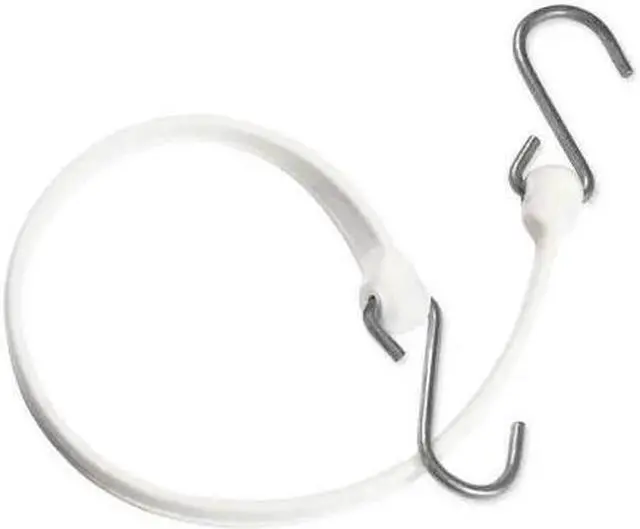 Alt view image 2 of 2 - THE BETTER BUNGEE BBS24GW Polystrap,White,24 in. L