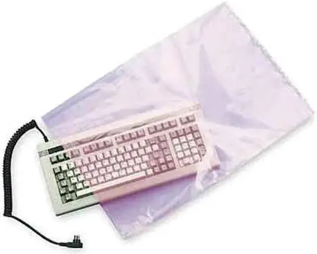 Main image of ZORO SELECT 5CYE8 Open Poly Bags, 4 mil, Pink, None, 200 PK
