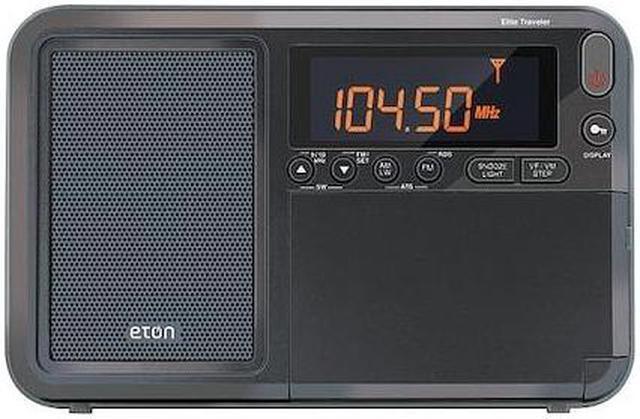 Alt view image 4 of 14 - eton elite traveler am/fm/lw/shortwave radio with rds & custom leather carry cover