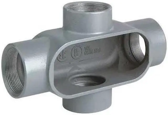 Alt view image 3 of 3 - HUBBELL KILLARK X27 Conduit Body,Form 7,3/4" Hub