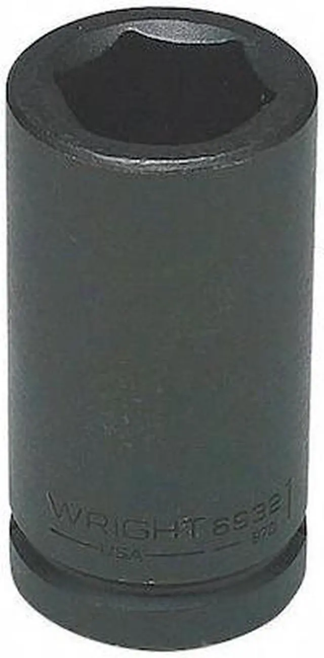 Main image of WRIGHT TOOL 6954 3/4 " Drive Impact Socket Deep Socket, black oxide, Steel,1