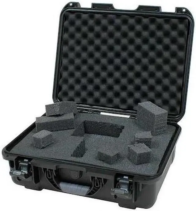 Alt view image 11 of 20 - NANUK CASES 930-1001 Black Protective Case, 19.8"L x 16"W x 7.6"D
