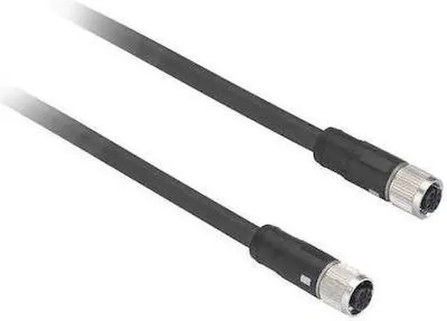 Alt view image 2 of 2 - TELEMECANIQUE SENSORS XZCPV1141L2 Cordset,6.56 ft.,Gray,250VAC/300VDC