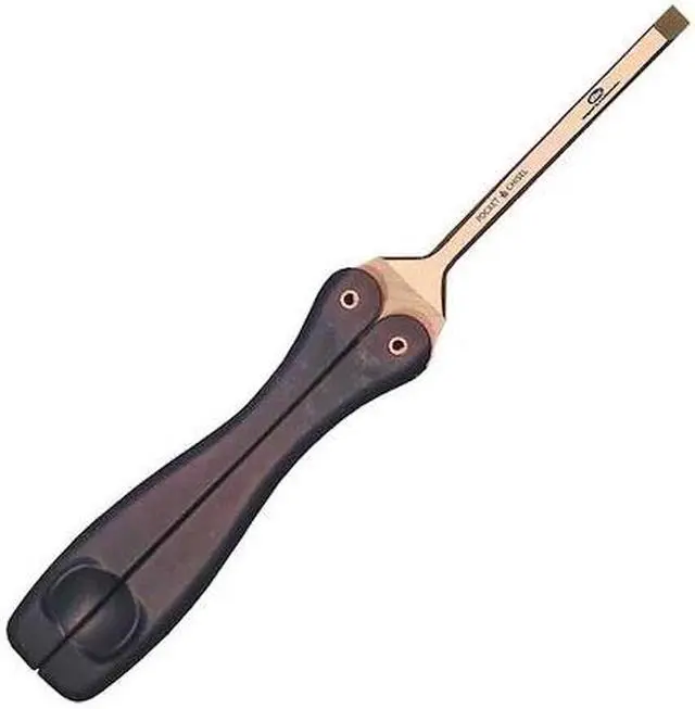 Alt view image 2 of 4 - Folding Wood Chisel, 1/4 In, Blue
