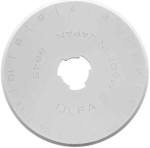 Alt view image 3 of 8 - Rotary Straight Blade,45mm W, PK5 OLFA RB45-5