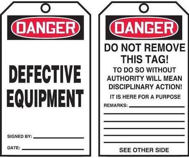 Main image of ACCUFORM TAR102 Danger Tag By The Roll,6-1/4 x 3,PK100