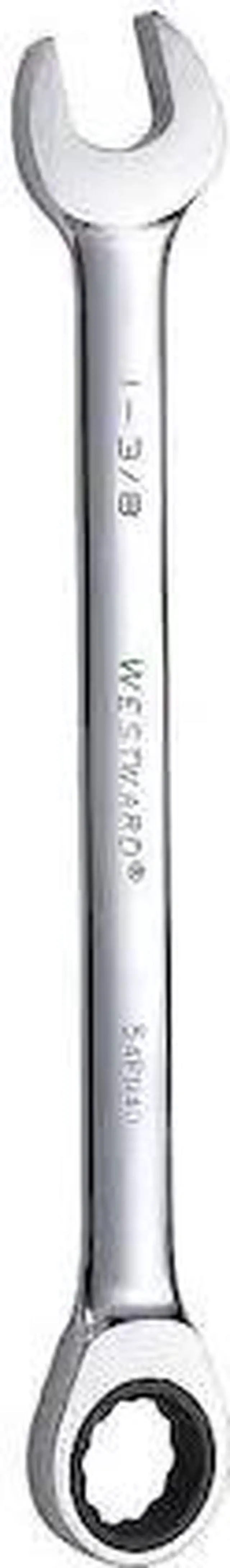 Main image of WESTWARD 54PN40 Ratcheting Wrench, Combination, SAE, 1-3/8