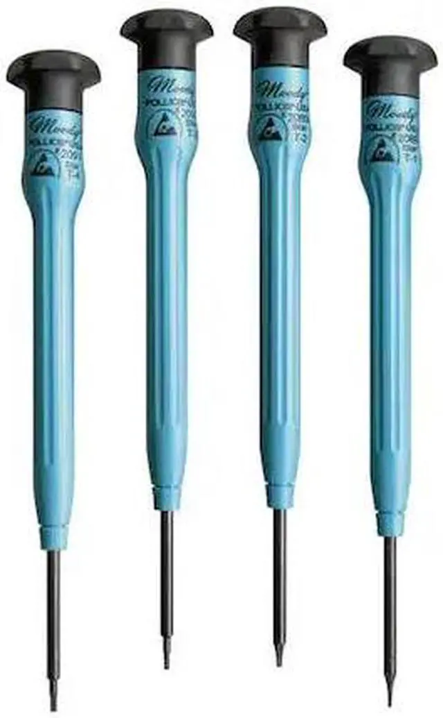 Main image of MOODY TOOL 58-0339 ESD Screwdriver Set,Star,4 Pc