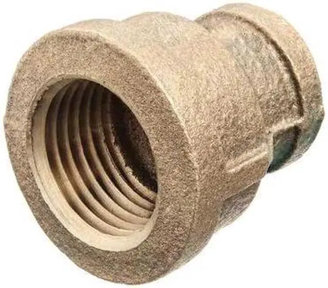 Main image of ZORO SELECT ZUSA-PF-10328 Reducing Coupling Brass Brass Class 125 Pipe