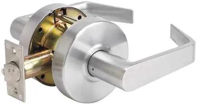 Alt view image 3 of 3 - MASTER LOCK SLCHPG26D Lever Lockset,Mechanical,SLC Angled
