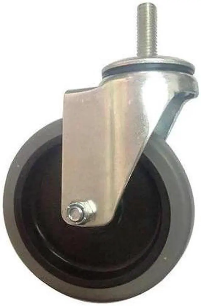 Main image of ZORO SELECT 20TM56 Stem Caster,5"dia,Rubber,325lb