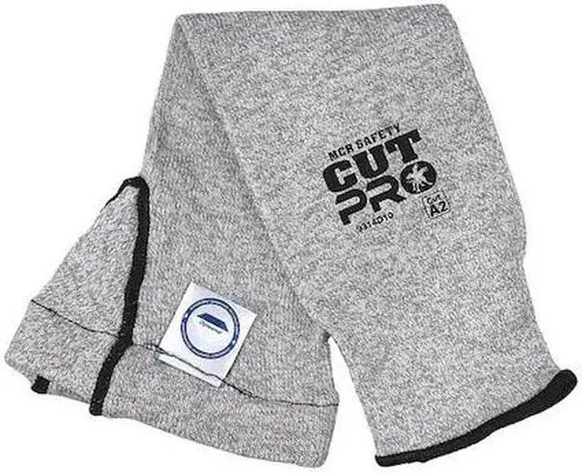 Alt view image 2 of 2 - Mcr Safety Cut-Resistant Sleeve Universal Gray   9314D10